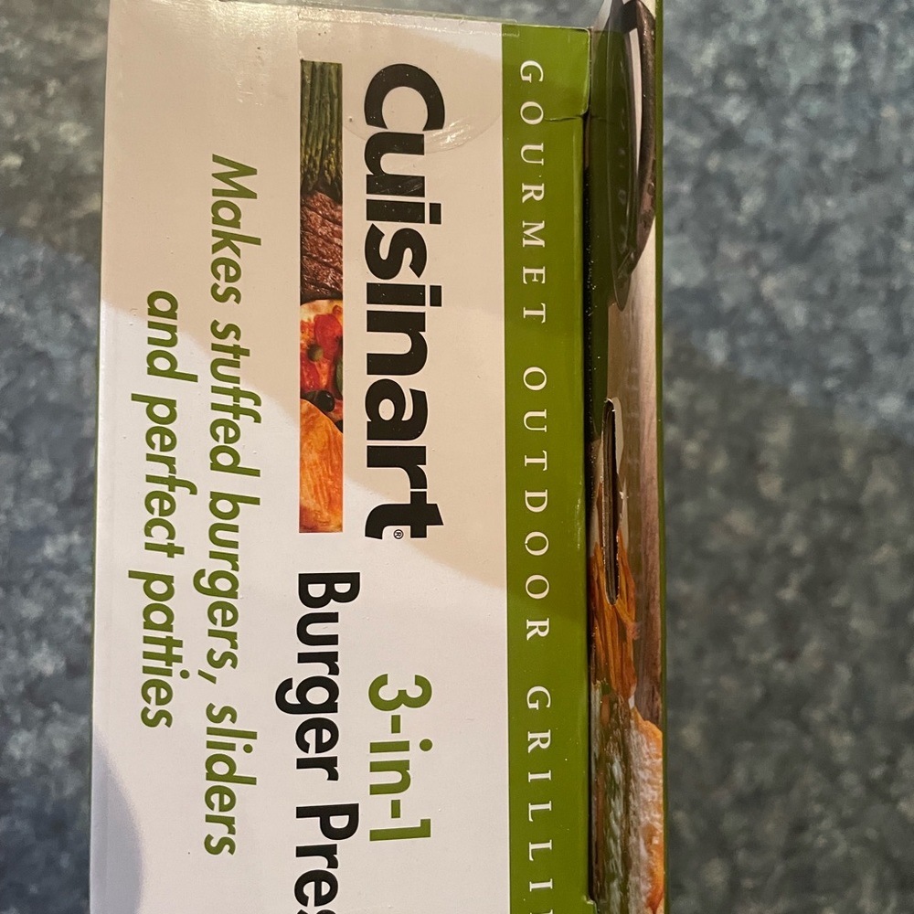 Cruisinart 3 in 1 Burger Press - Picture 3 of 4